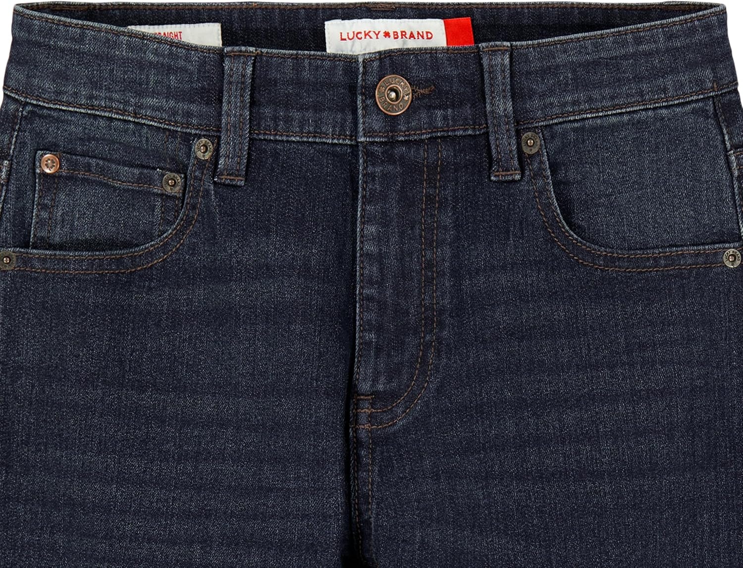 image:imageLucky Brand Boys Classic Fit Straight Leg Denim JeansFayette