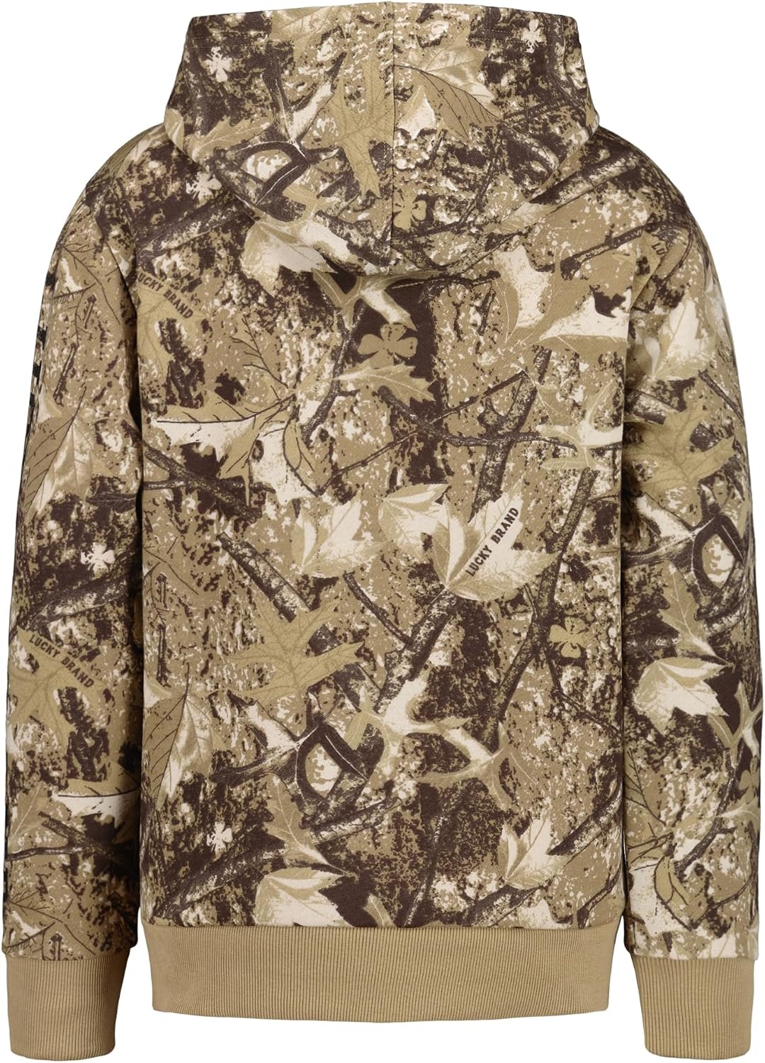 image:imageLucky Brand Boys Long Sleeve Fleece Pullover Hoodie Comfortable Relaxed Fit With Kangaroo PocketsKelp Forest Camo