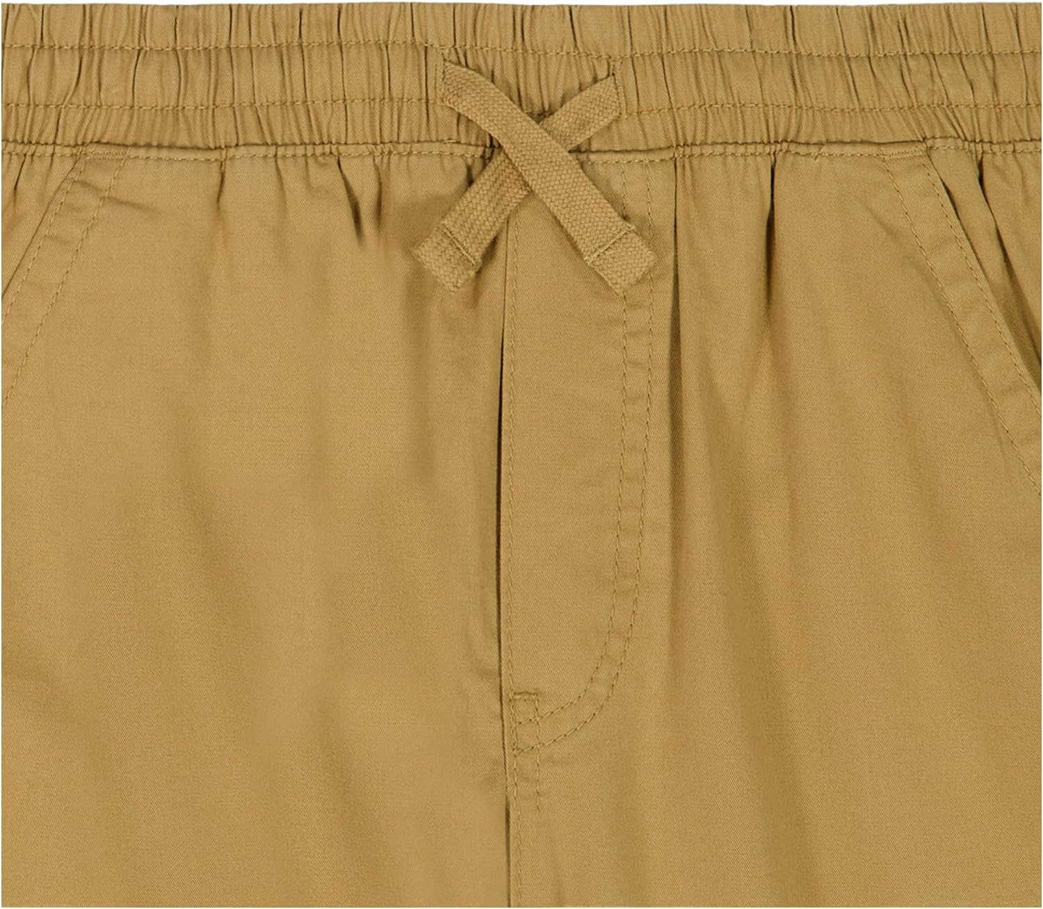image:imageLucky Brand Boys Pullon Cargo Shorts Drawstring ClosureKelp