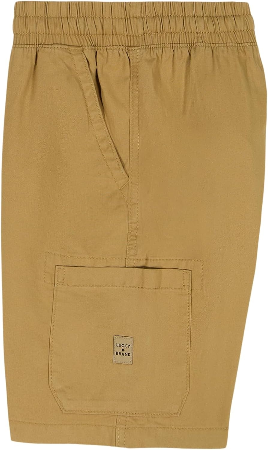 image:imageLucky Brand Boys Pullon Cargo Shorts Drawstring ClosureKelp