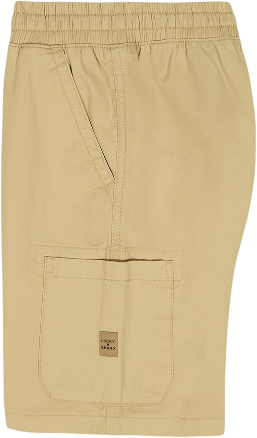 image:imageLucky Brand Boys Pullon Cargo Shorts Drawstring ClosureSafari
