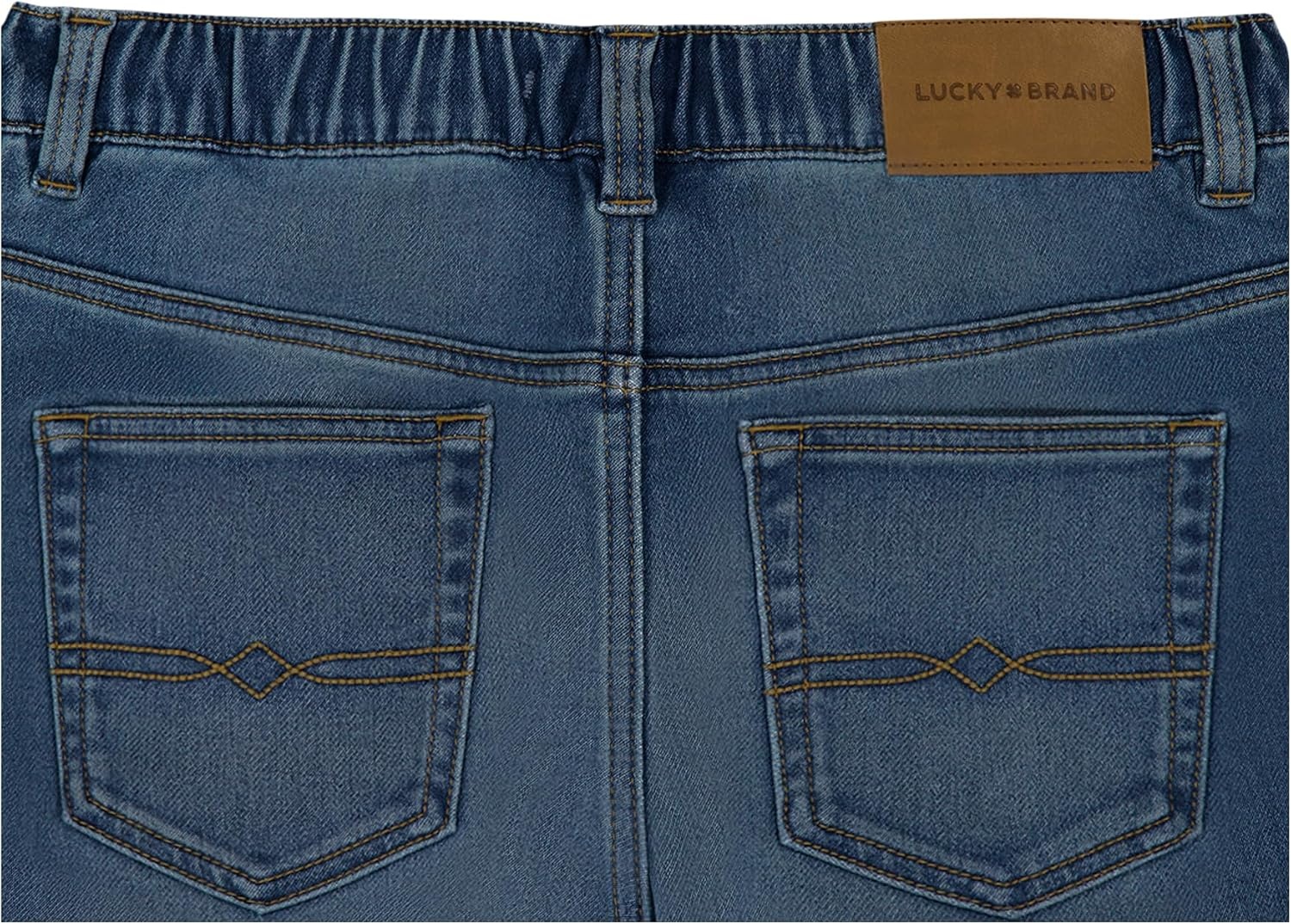 image:imageLucky Brand Boys Pullon Stretch Denim JeansImperial