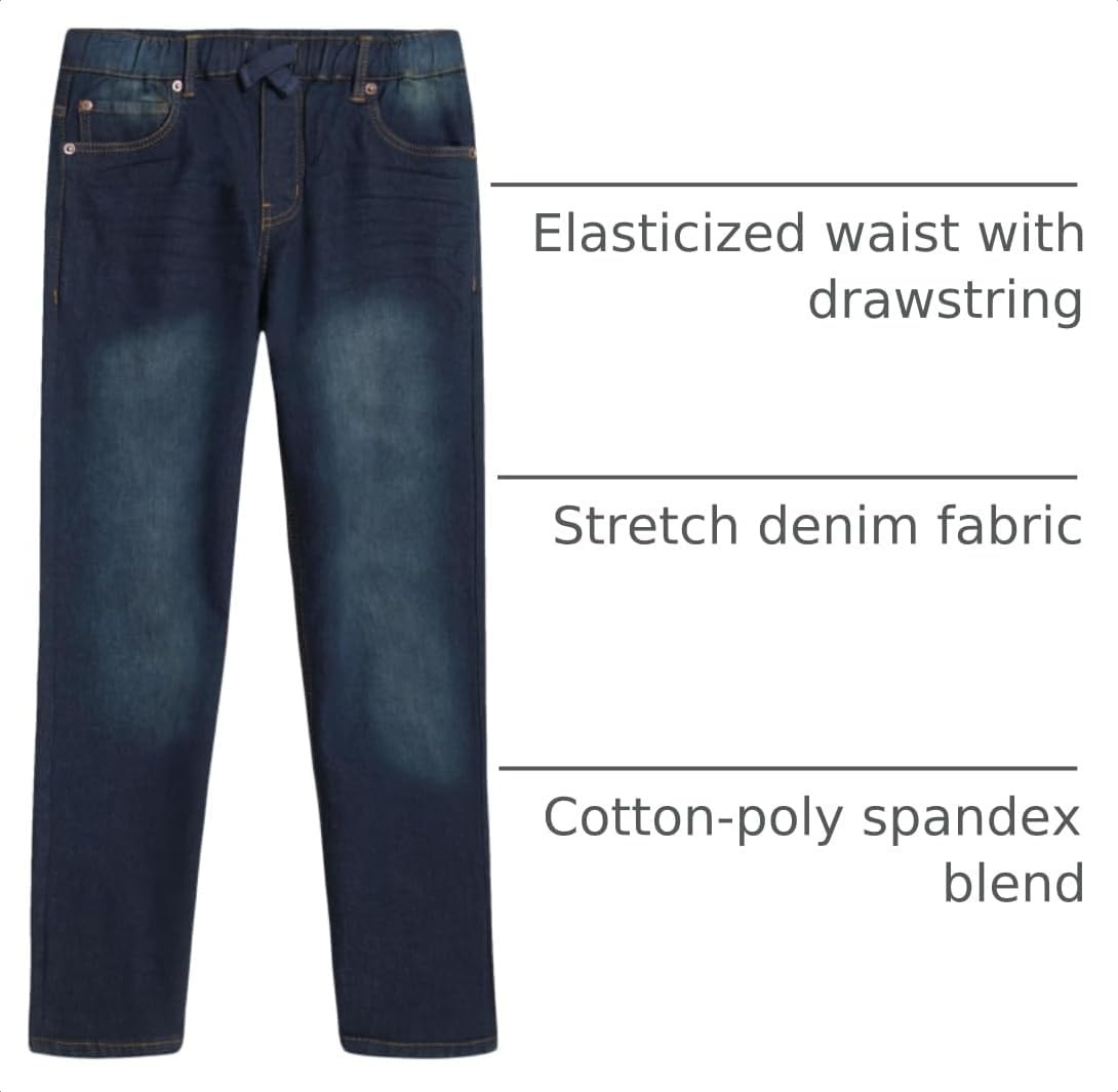 image:imageLucky Brand Boys Pullon Stretch Denim JeansPomona