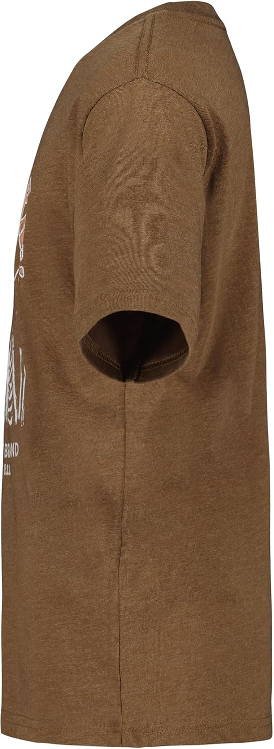 image:imageLucky Brand Boys Short Sleeve Graphic Crew Neck TShirt Soft Comfortable Relaxed FitDonut Worry Coffee