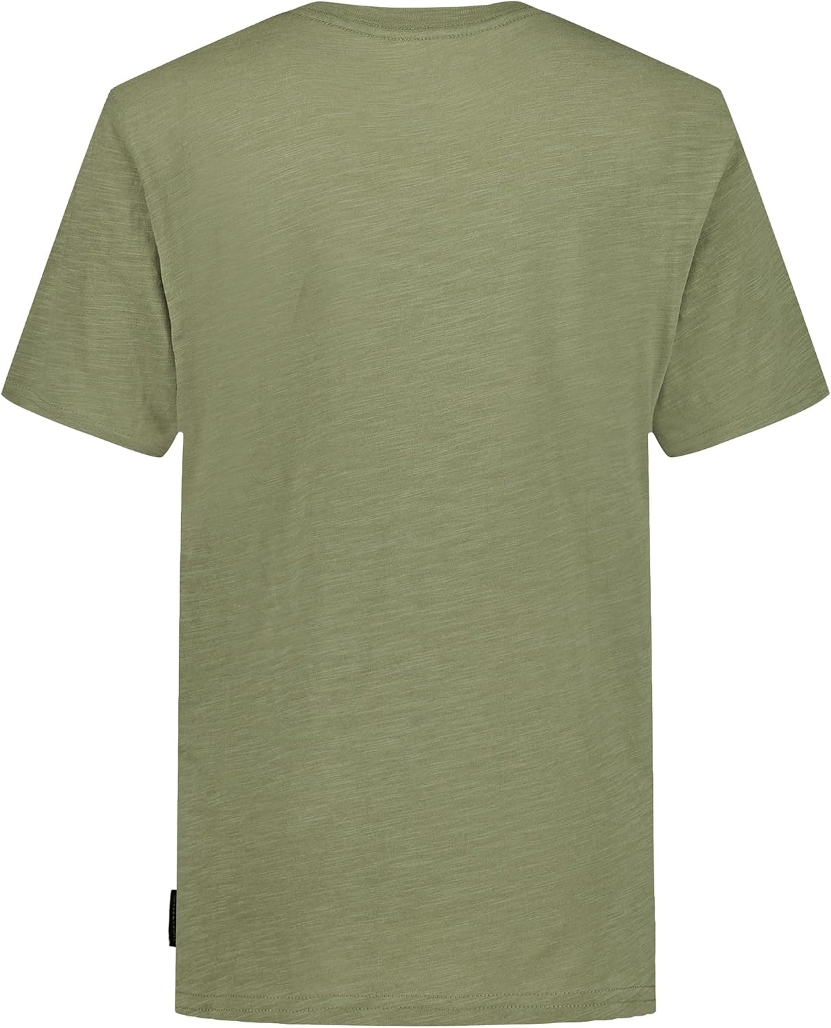 image:imageLucky Brand Boys Short Sleeve Slub Pocket Crew Neck TShirt Soft Comfortable Relaxed FitOil Green Heather