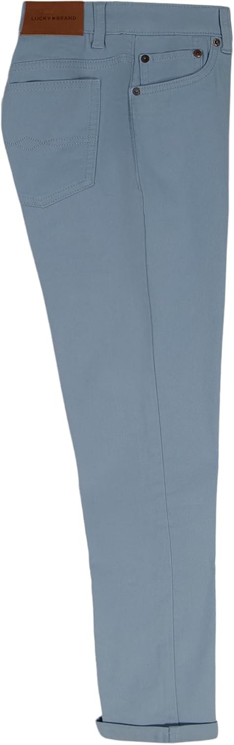 image:imageLucky Brand Boys Skinny Fit Stretch Twill PantsFaded Denim