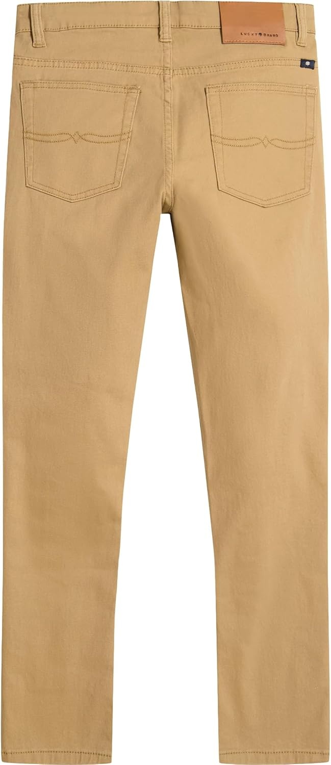 image:imageLucky Brand Boys Skinny Fit Stretch Twill PantsKelp