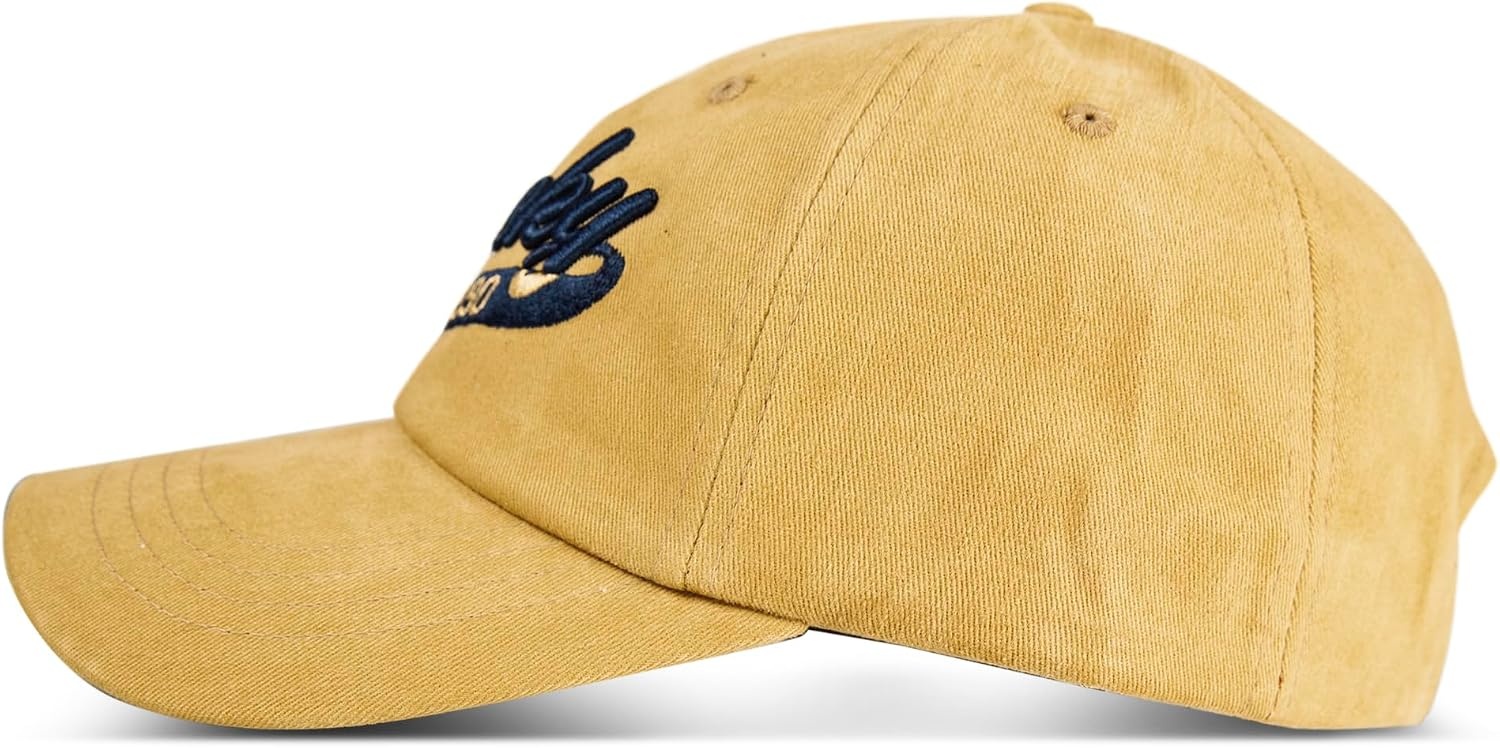 image:imageLucky Brand Classic Cotton Adjustable Dad Hat Baseball Cap Golf Fishing Low Profile 5 Panel Design1990 Embroidered Gold