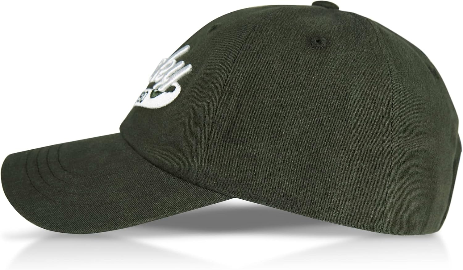 image:imageLucky Brand Classic Cotton Adjustable Dad Hat Baseball Cap Golf Fishing Low Profile 5 Panel Design1990 Embroidered Olive