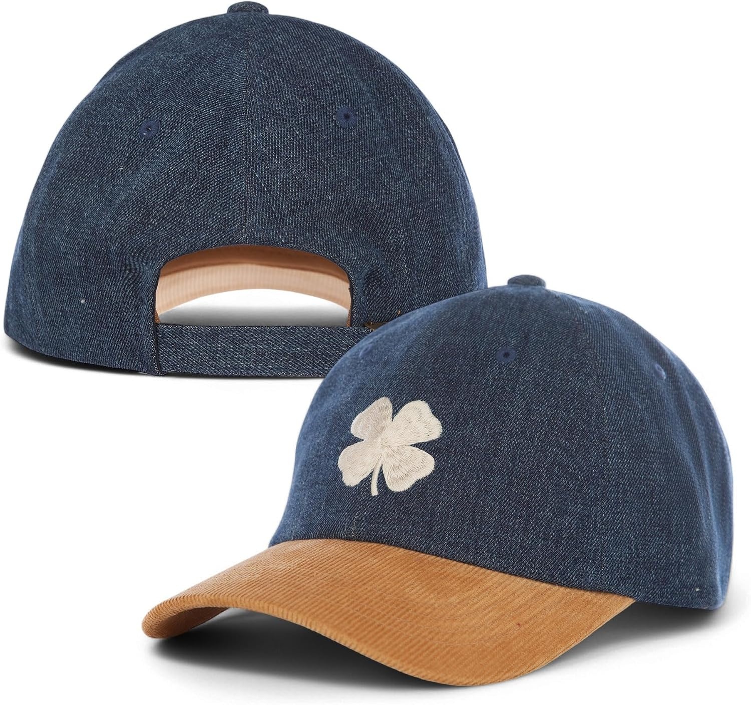 image:imageLucky Brand Classic Cotton Adjustable Dad Hat Baseball Cap Golf Fishing Low Profile 5 Panel DesignClover DenimChorduroy