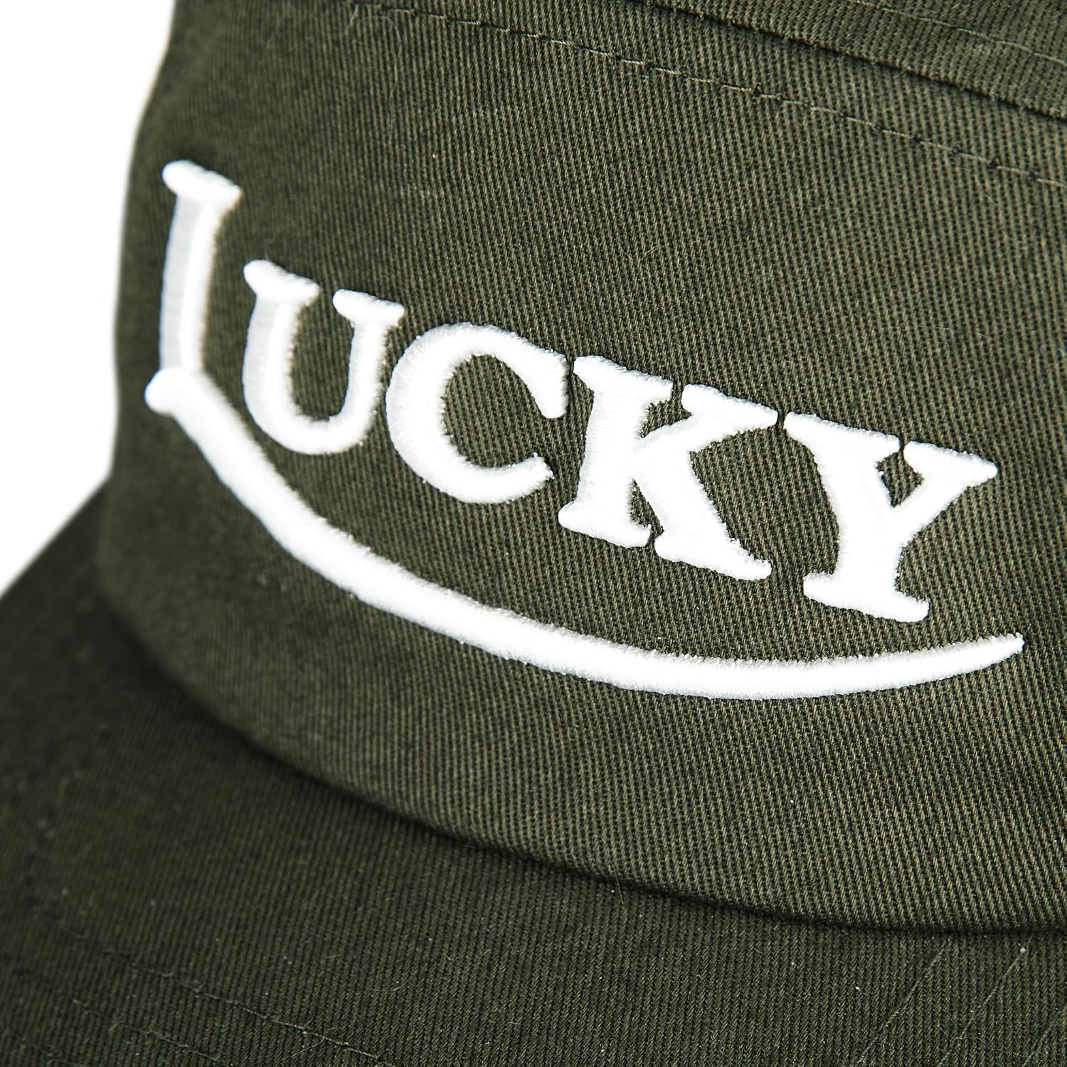 image:imageLucky Brand Classic Cotton Adjustable Dad Hat Baseball Cap Golf Fishing Low Profile 5 Panel DesignFive Panel Olive