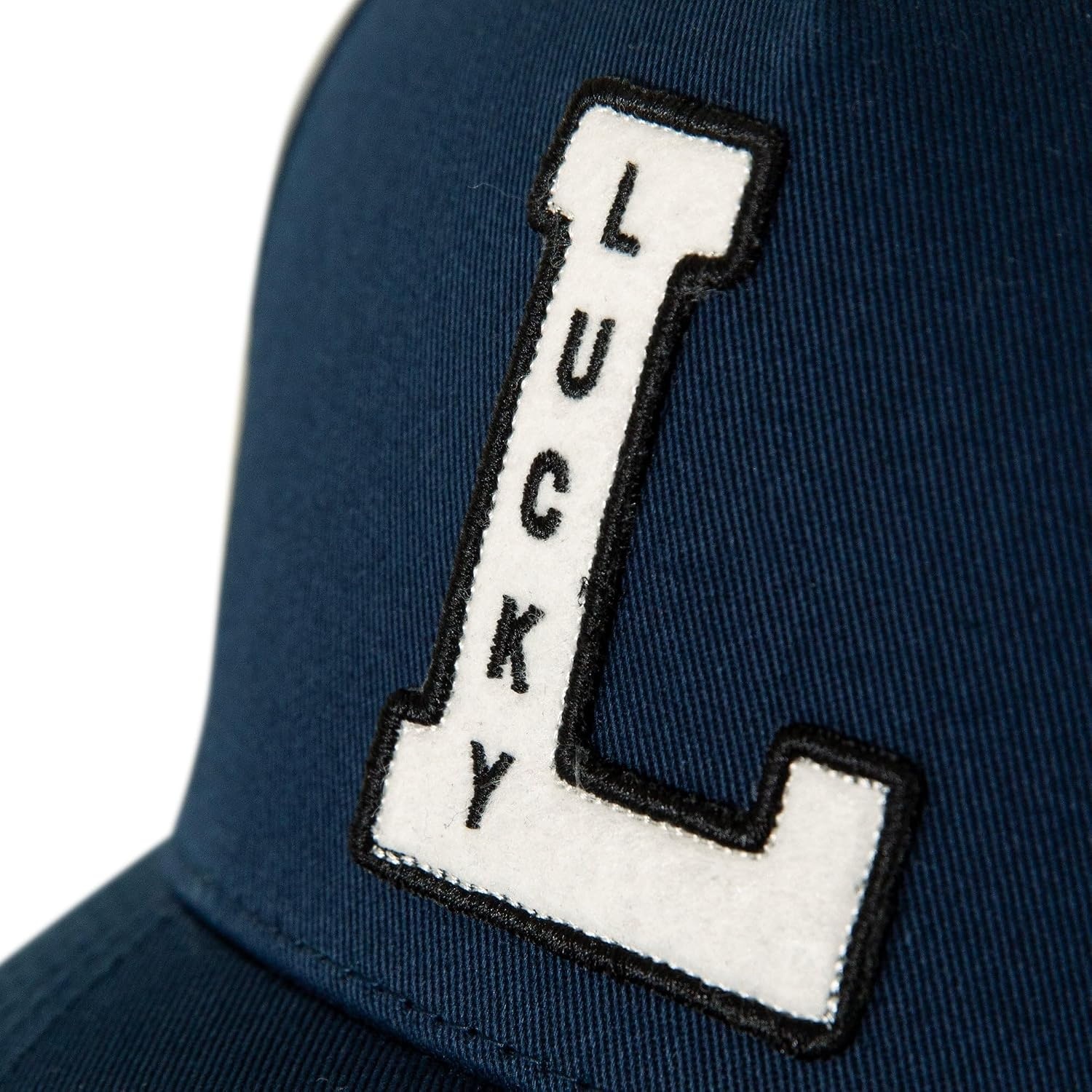 image:imageLucky Brand Classic Cotton Adjustable Dad Hat Baseball Cap Golf Fishing Low Profile 5 Panel DesignVintage Embroidered Navy