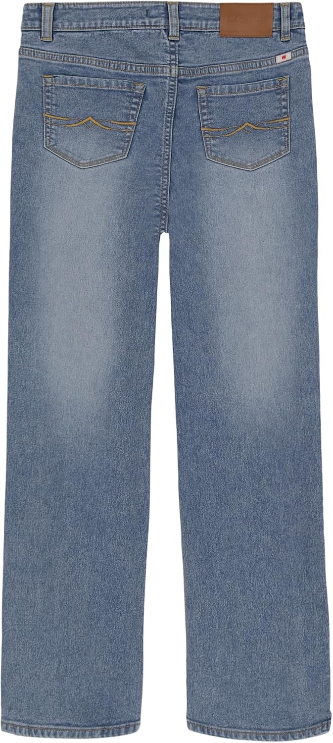 image:imageLucky Brand Girls High Rise Wide Flare Stretch Denim Jean Zipper Fly amp Button ClosureTori Wash