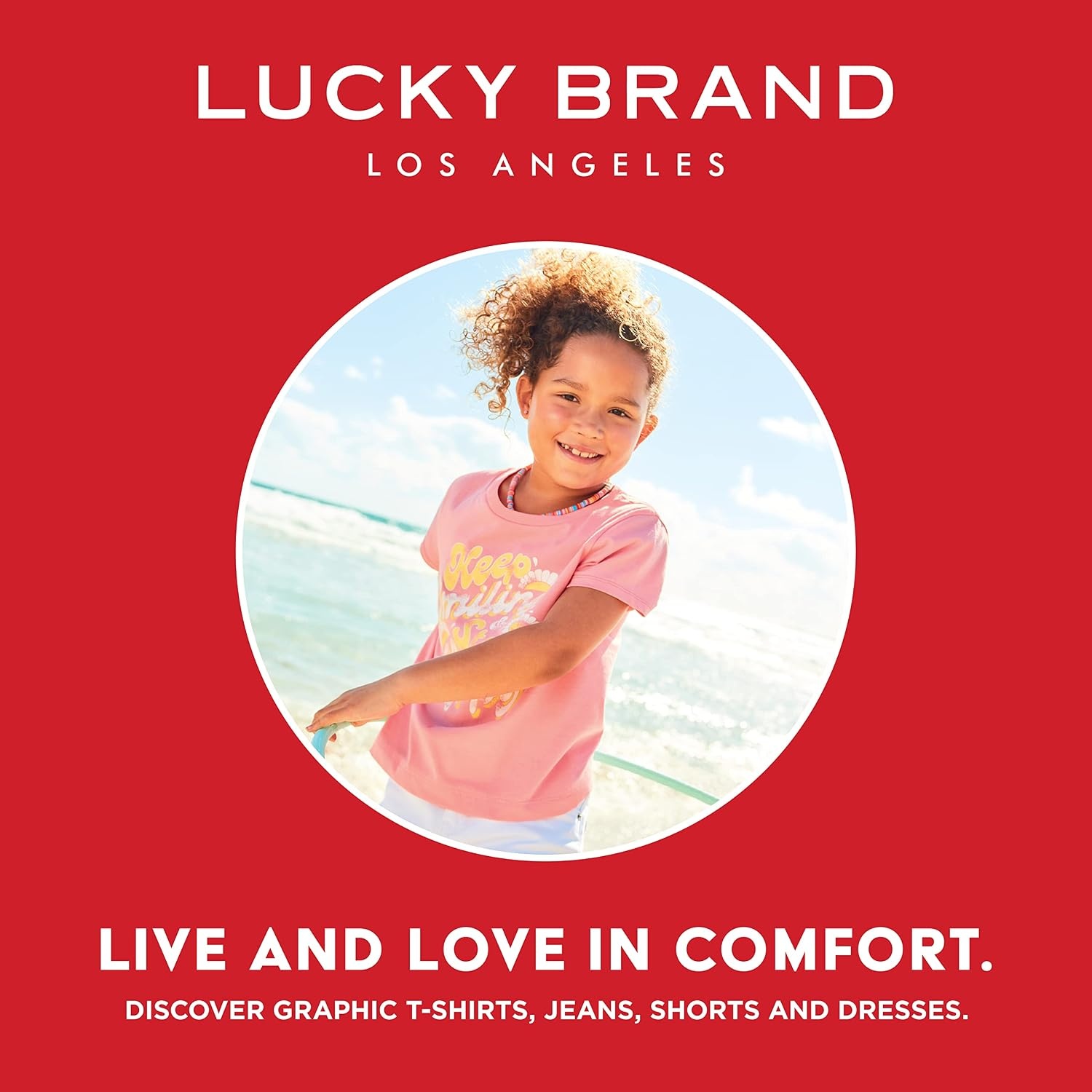 image:imageLucky Brand Girls Mid Rise Flare Stretch Denim Jean Zipper Fly amp Button ClosureEyelet Christi Wash