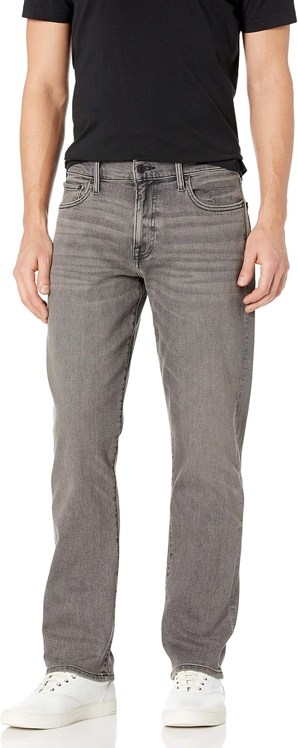 image:imageLucky Brand Mens 221 Original StraightLeg JeanBenoit Grey