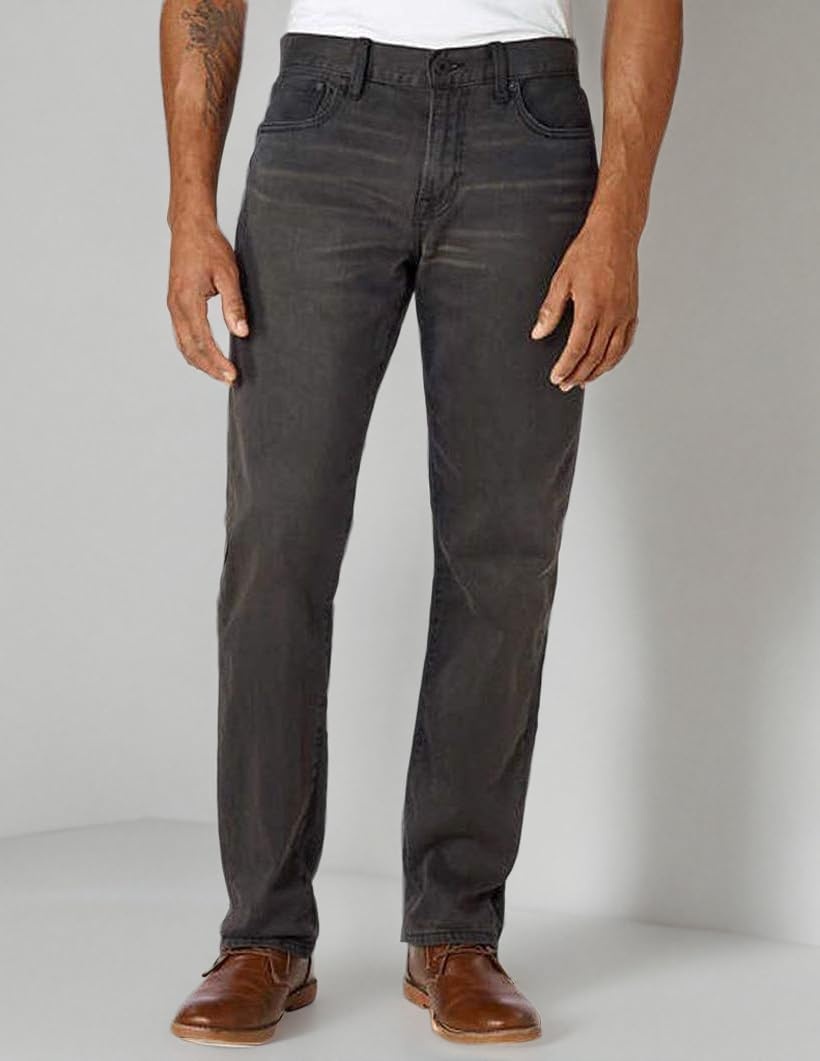 image:imageLucky Brand Mens 221 Original StraightLeg JeanLone Grey
