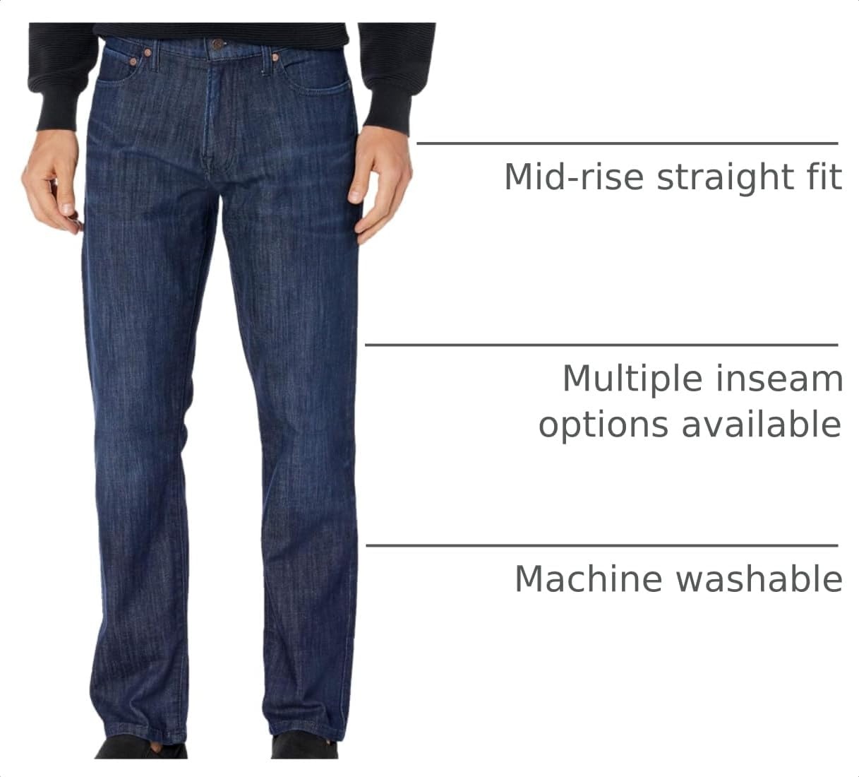 image:imageLucky Brand Mens 221 Original StraightLeg JeanNew Belfield