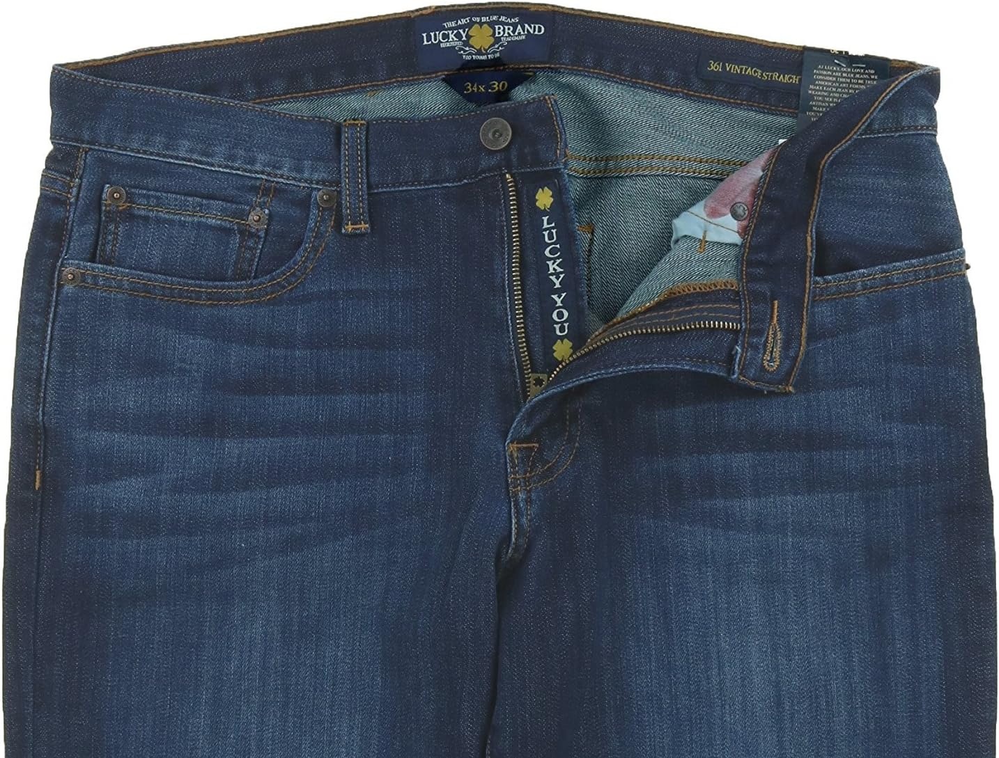 image:imageLucky Brand Mens 361 Vintage Straight in Prairie CreekCozumel