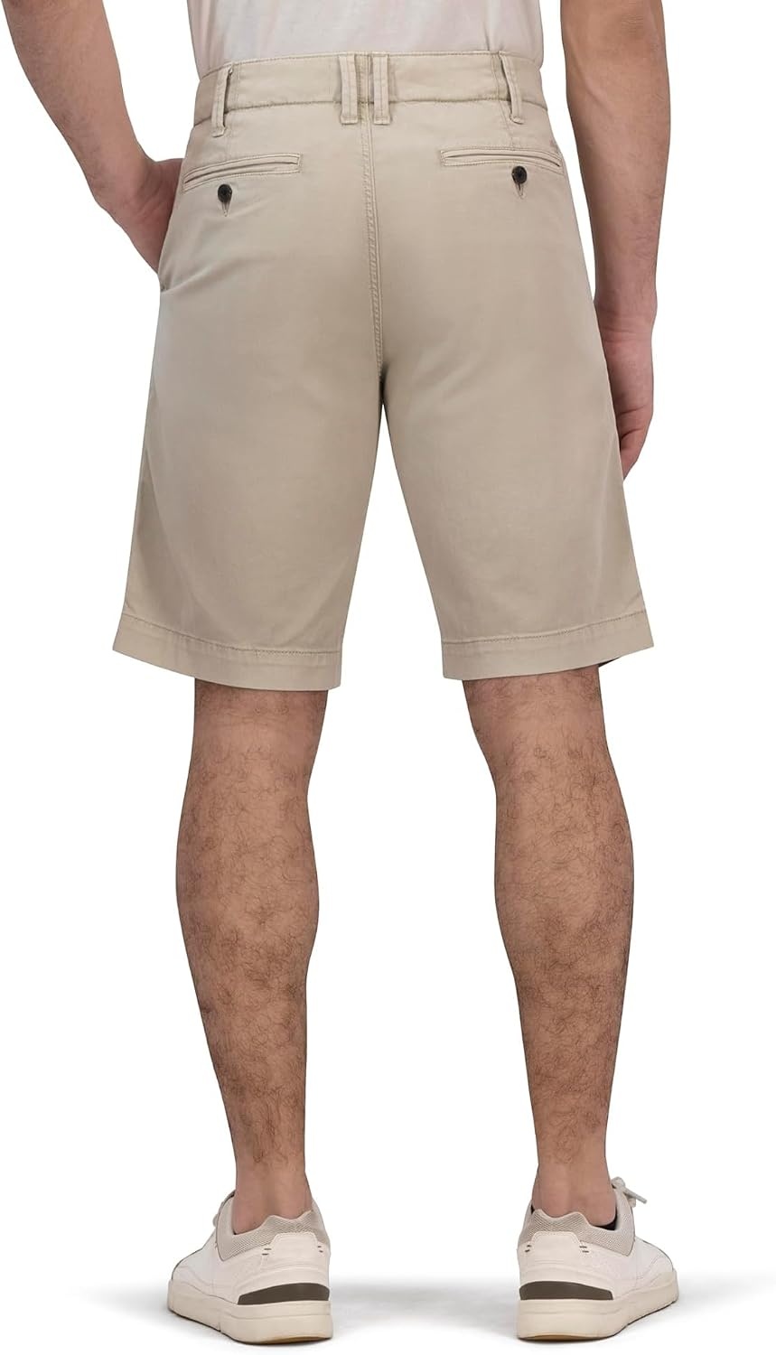 image:imageLucky Brand Mens 9 Stretch Twill Flat Front ShortMoonstruck