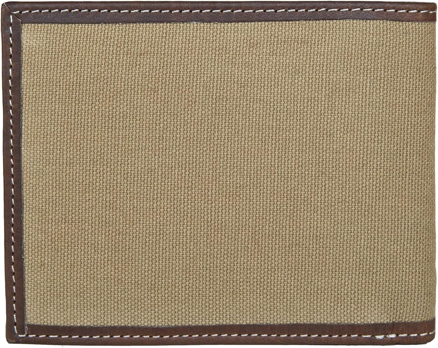image:imageLucky Brand Mens Bifold and LFold Wallet ID Window Card Slots Genuine Leather Organization StylishCanvasLeather Khaki