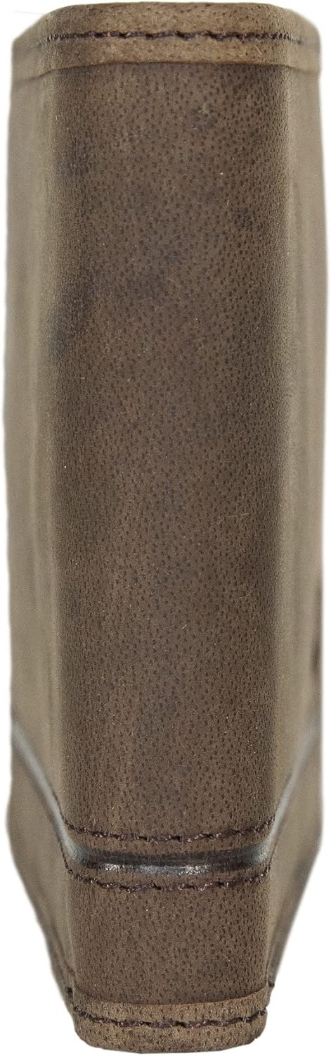 image:imageLucky Brand Mens Bifold and LFold Wallet ID Window Card Slots Genuine Leather Organization StylishGrooved Leather Brown