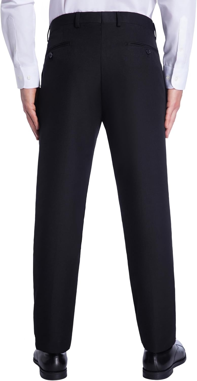 image:imageLucky Brand Mens Dress PantsStretch PolyesterBlack