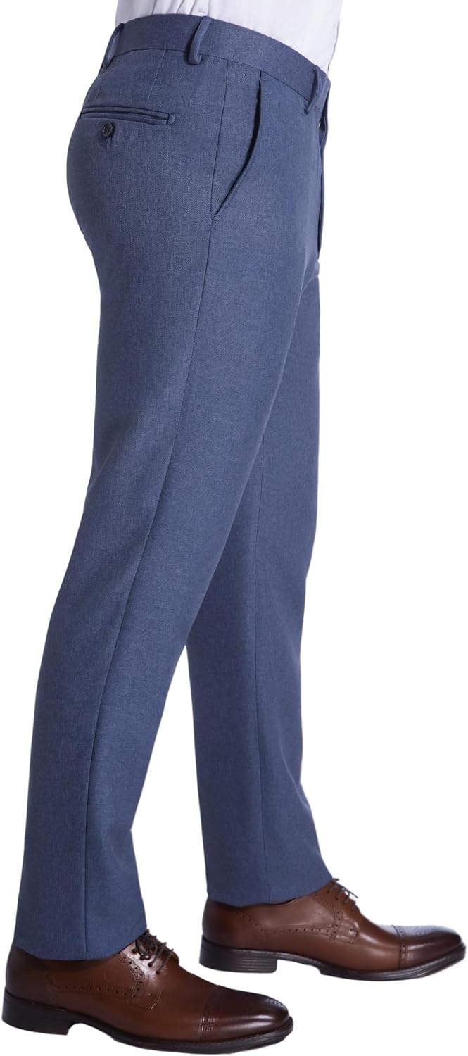 image:imageLucky Brand Mens Dress PantsStretch PolyesterBlue