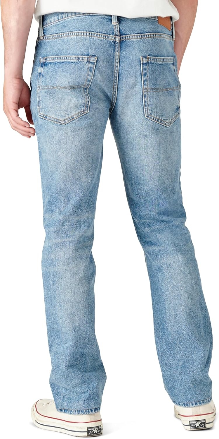 image:imageLucky Brand Mens Easy Rider Bootcut JeanGilman Blue