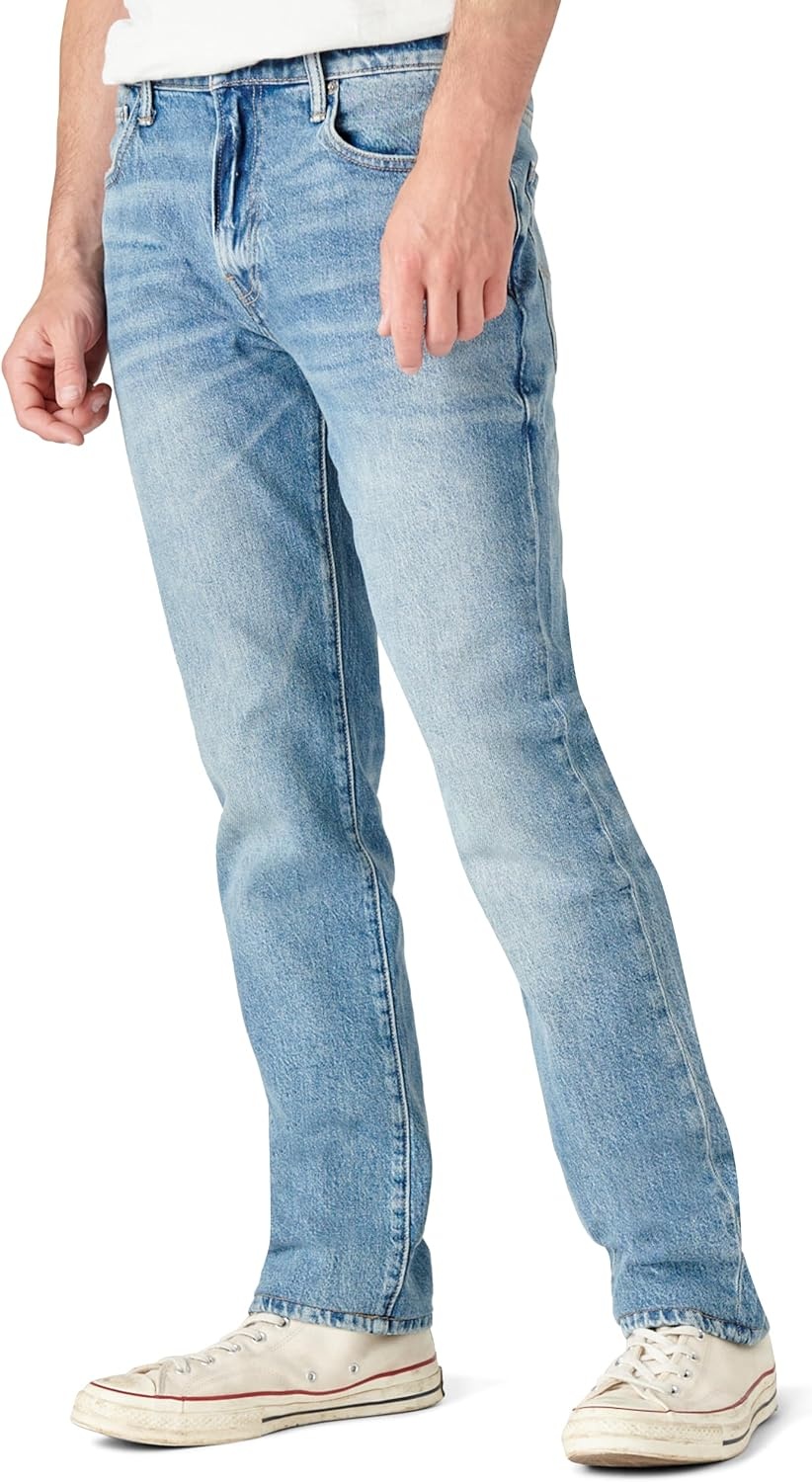 image:imageLucky Brand Mens Easy Rider Bootcut JeanGilman Blue