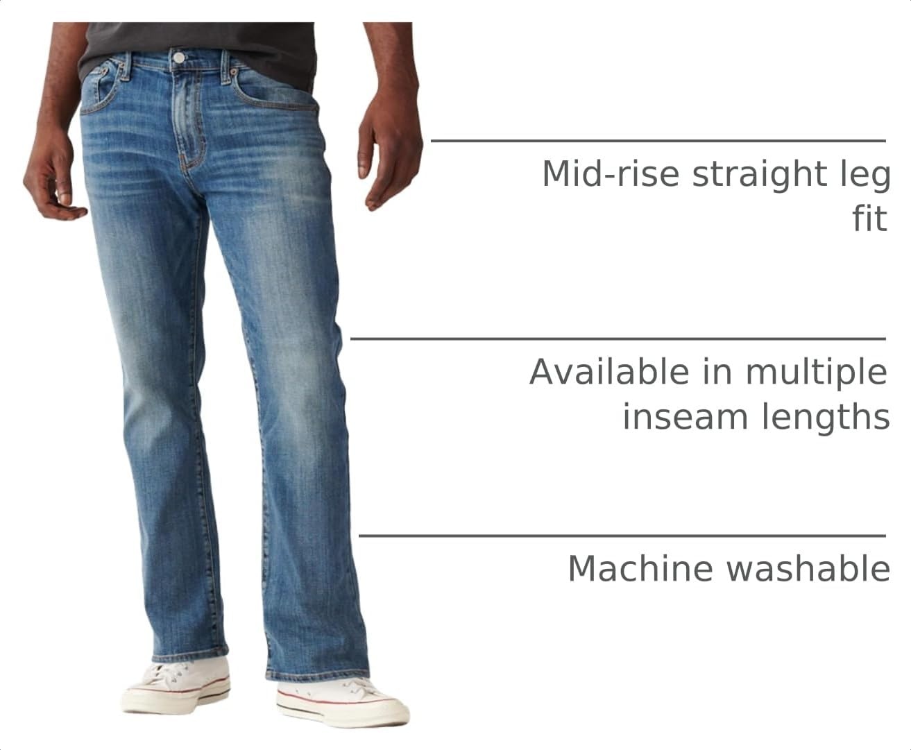 image:imageLucky Brand Mens Easy Rider Bootcut JeanHarrison