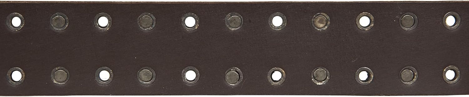 image:imageLucky Brand Mens Genuine Leather Belt Classic Casual Everyday Western American Heritage Metal BuckleGrommet and Stud Brown