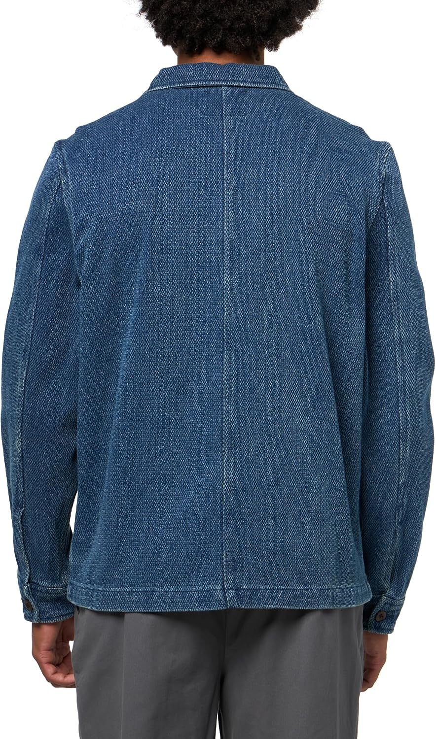 image:imageLucky Brand Mens Indigo Basket Weave JacketIndigo