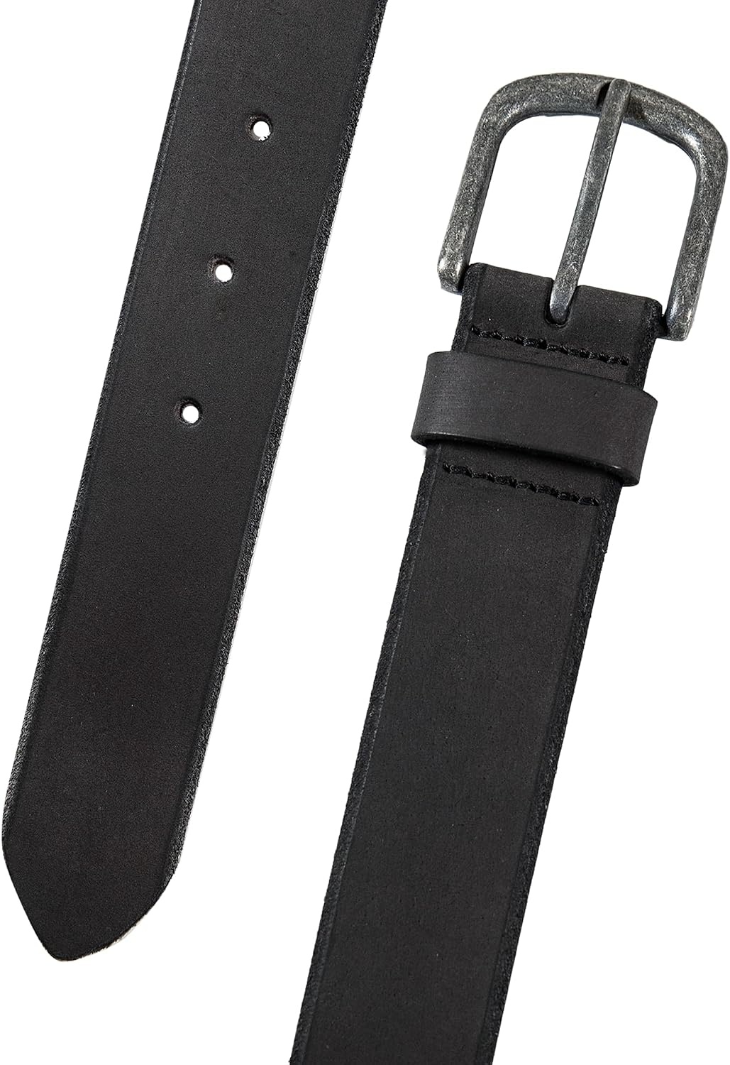 image:imageLucky Brand Mens Jeans Leather Belt Classic Casual Dress Everyday American Heritage Genuine Leather Metal BuckleBevelved Edge Black