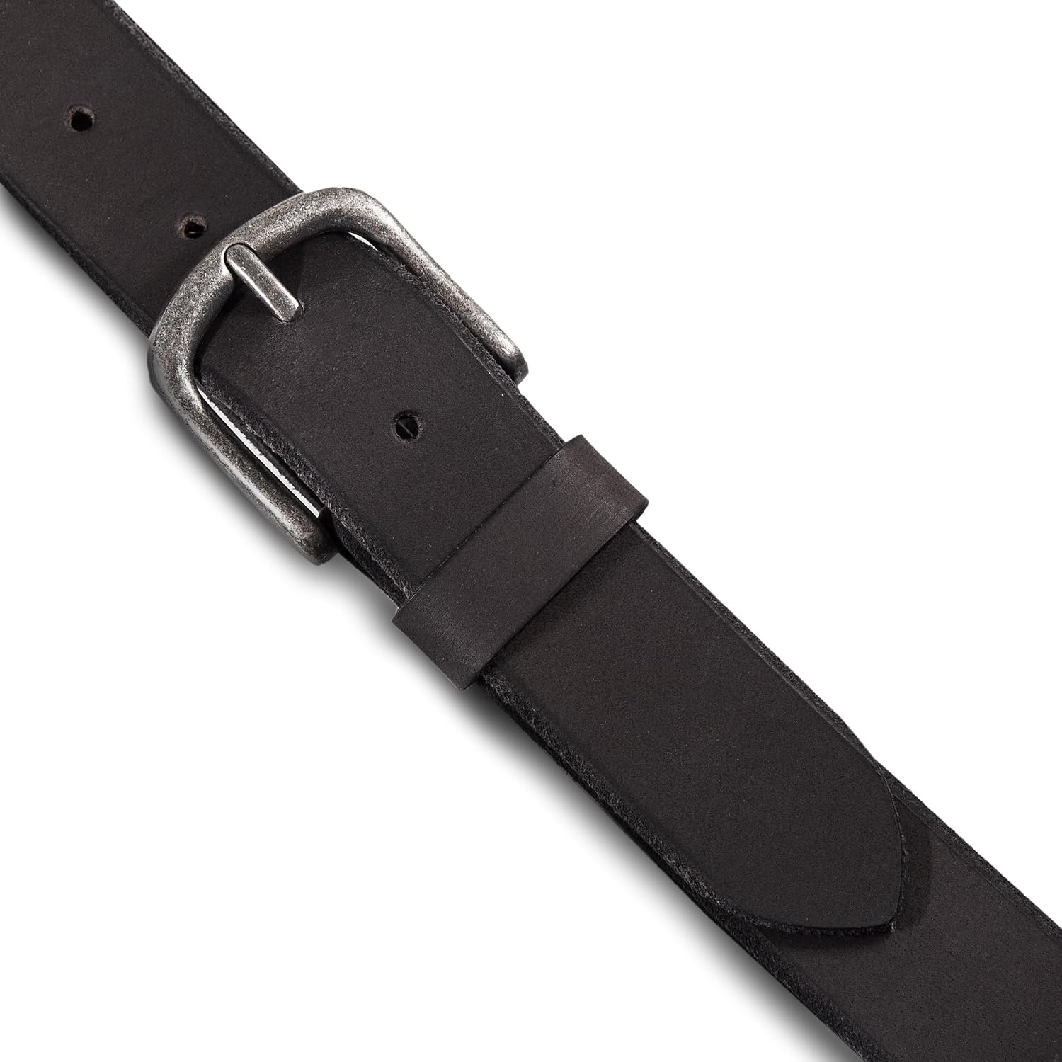 image:imageLucky Brand Mens Jeans Leather Belt Classic Casual Dress Everyday American Heritage Genuine Leather Metal BuckleBevelved Edge Black