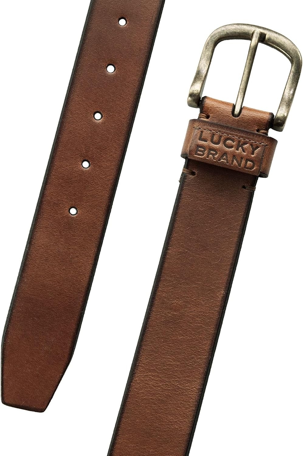 image:imageLucky Brand Mens Jeans Leather Belt Classic Casual Dress Everyday American Heritage Genuine Leather Metal BuckleClassic Tan