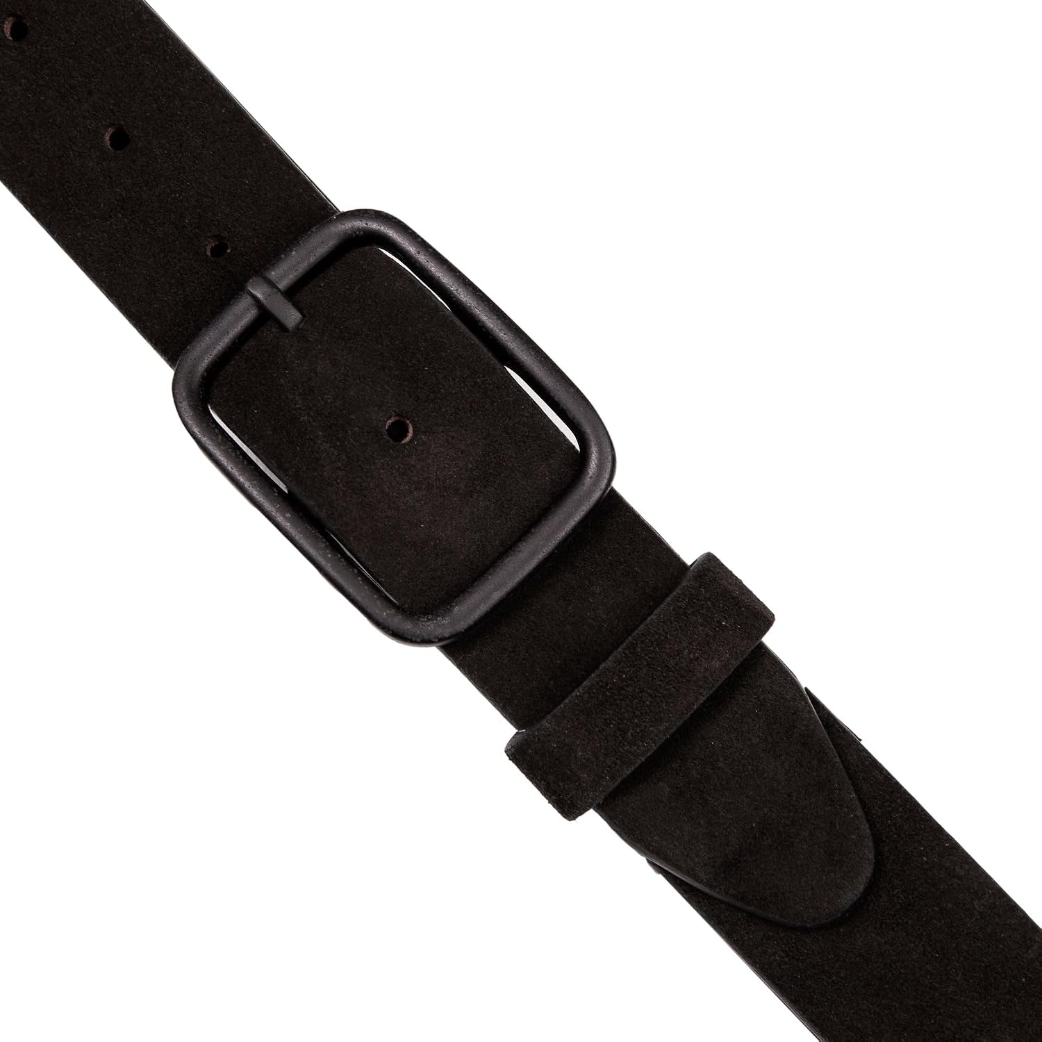 image:imageLucky Brand Mens Jeans Leather Belt Classic Casual Dress Everyday American Heritage Genuine Leather Metal BuckleDistressed Suede Black