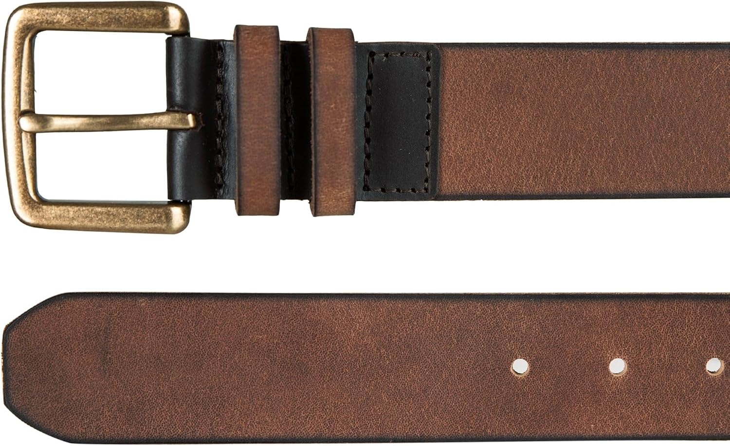 image:imageLucky Brand Mens Jeans Leather Belt Classic Casual Dress Everyday American Heritage Genuine Leather Metal BuckleDouble Keeper Tan