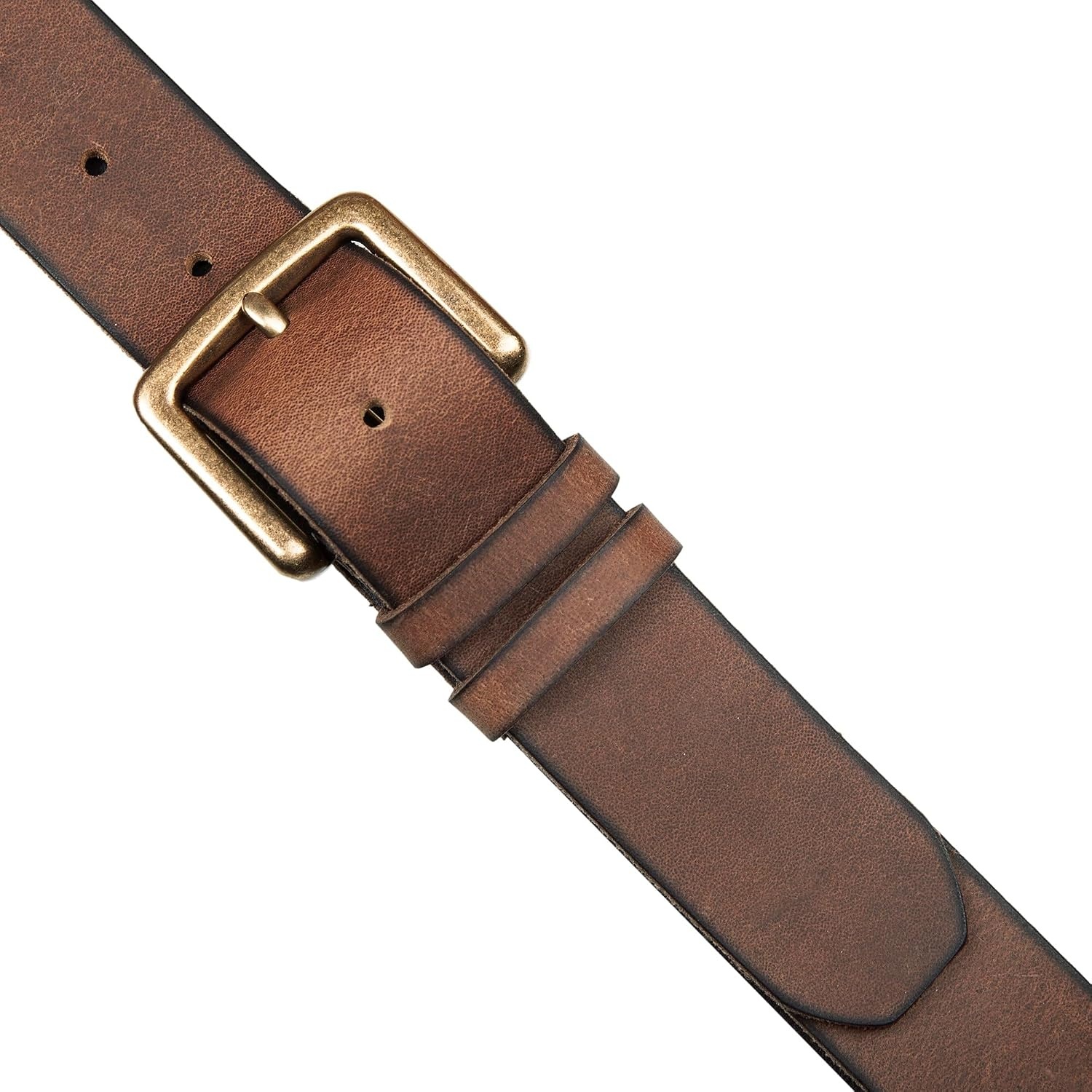 image:imageLucky Brand Mens Jeans Leather Belt Classic Casual Dress Everyday American Heritage Genuine Leather Metal BuckleDouble Keeper Tan