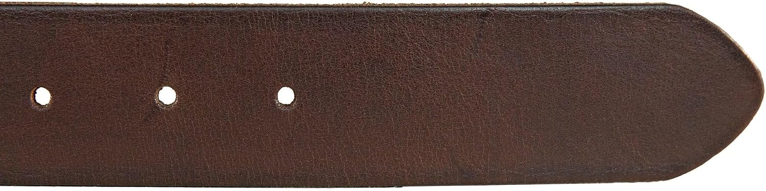 image:imageLucky Brand Mens Jeans Leather Belt Classic Casual Dress Everyday American Heritage Genuine Leather Metal BuckleRoller Buckle With Rivets Brown