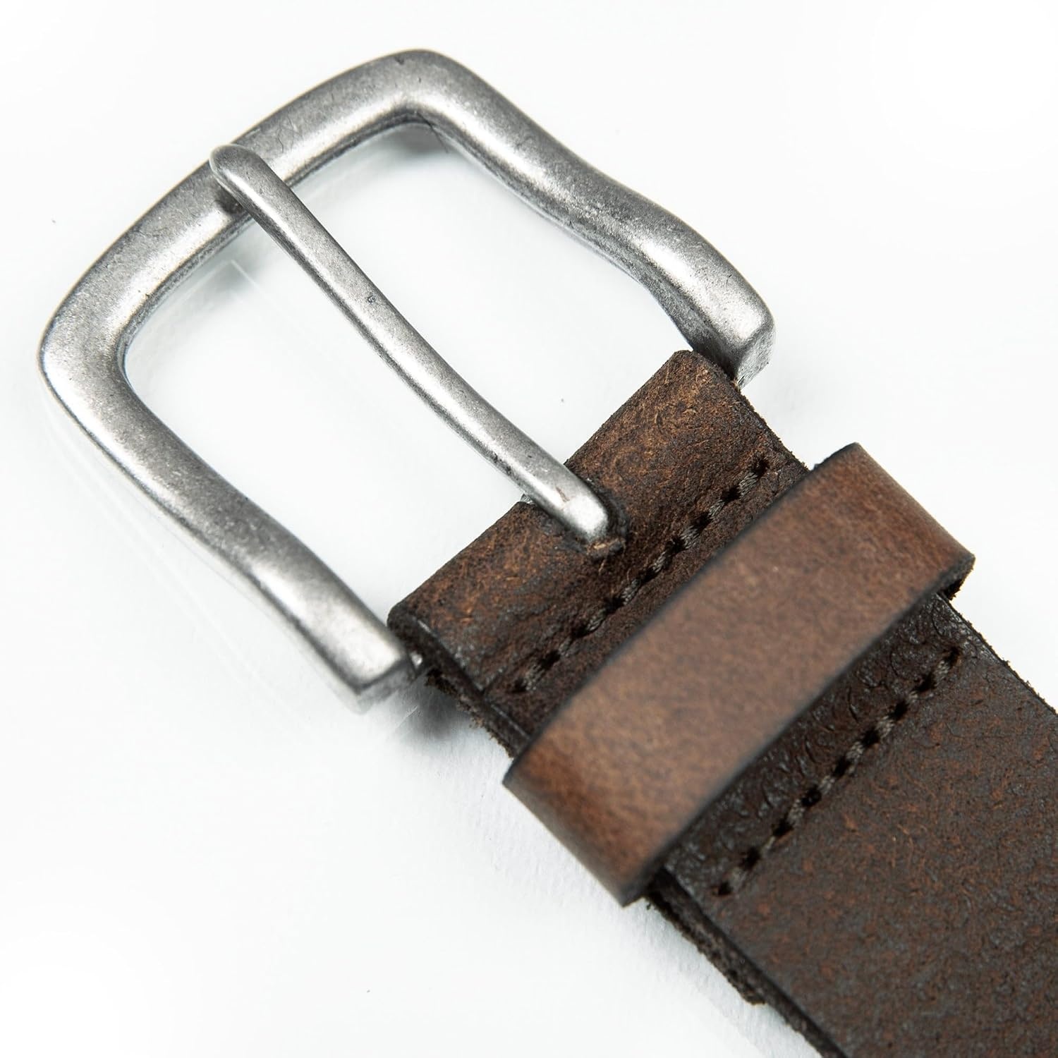 image:imageLucky Brand Mens Jeans Leather Belt Classic Casual Dress Everyday American Heritage Genuine Leather Metal BuckleWeathered Brown