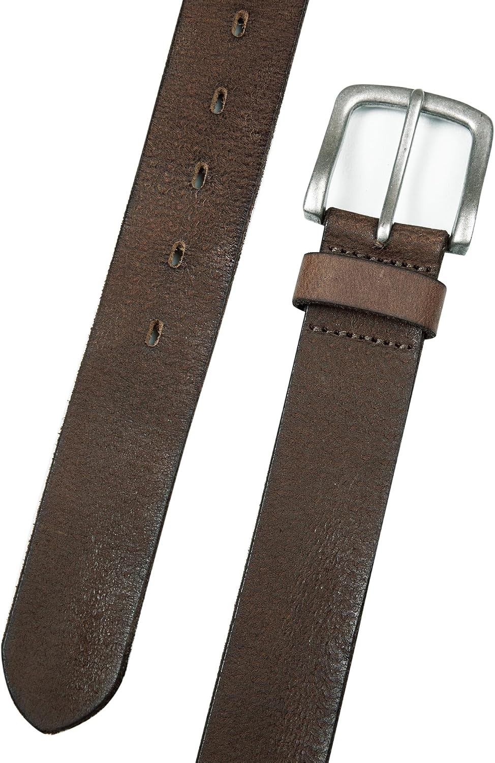 image:imageLucky Brand Mens Jeans Leather Belt Classic Casual Dress Everyday American Heritage Genuine Leather Metal BuckleWeathered Brown