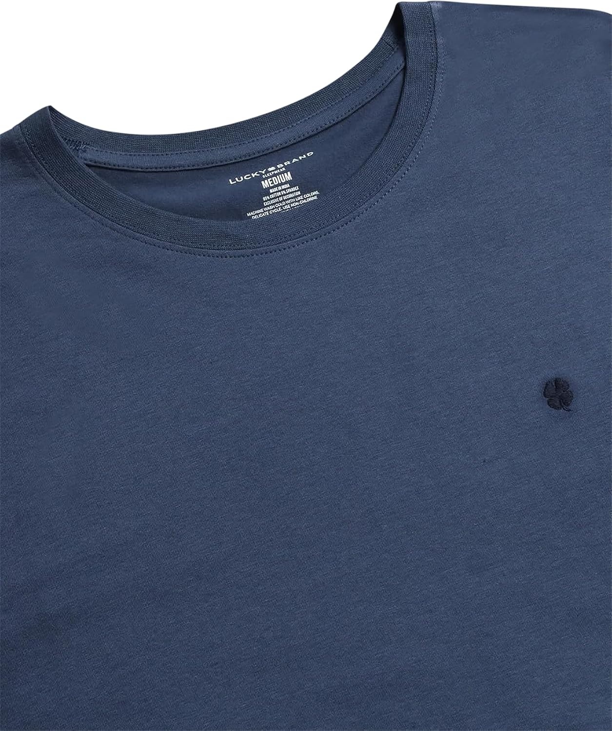 image:imageLucky Brand Mens Long Sleeve Tee Shirts 2 Pack Cotton Blend Shirts Upgrade your everyday essentials with the Lucky Brand Mens Long Sleeve Tee Shirts 2Pack these full sleeve tshirts men areJet BlackVintage Indigo
