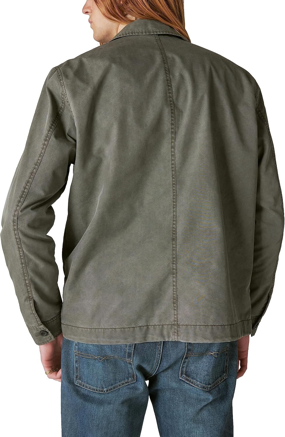 image:imageLucky Brand Mens Lucky Brand Mens Fleece Lined Shirt JacketRaven