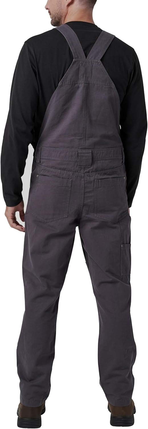 image:imageLucky Brand Mens Mens Broken Canvas Workwear OverallsIron
