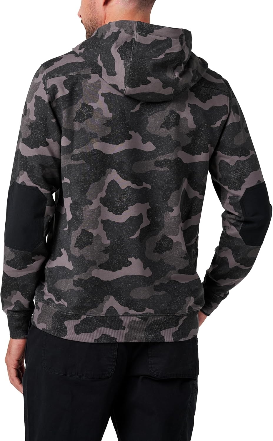 image:imageLucky Brand Mens Mens Camo French Terry Pullover HoodieBlack