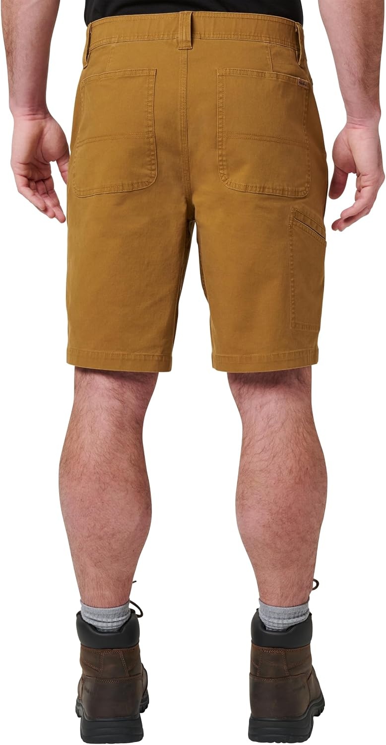 image:imageLucky Brand Mens Mens Double Front Panel Canvas Work Short with Comfort WaistLt Bronze