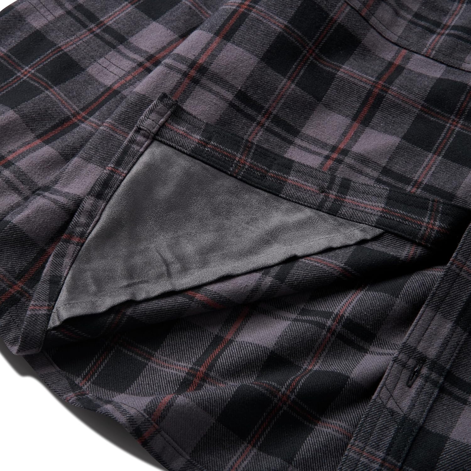image:imageLucky Brand Mens Mens Long Sleeve Harvest Yarn Dyed Plaid Flannel ShirtIron