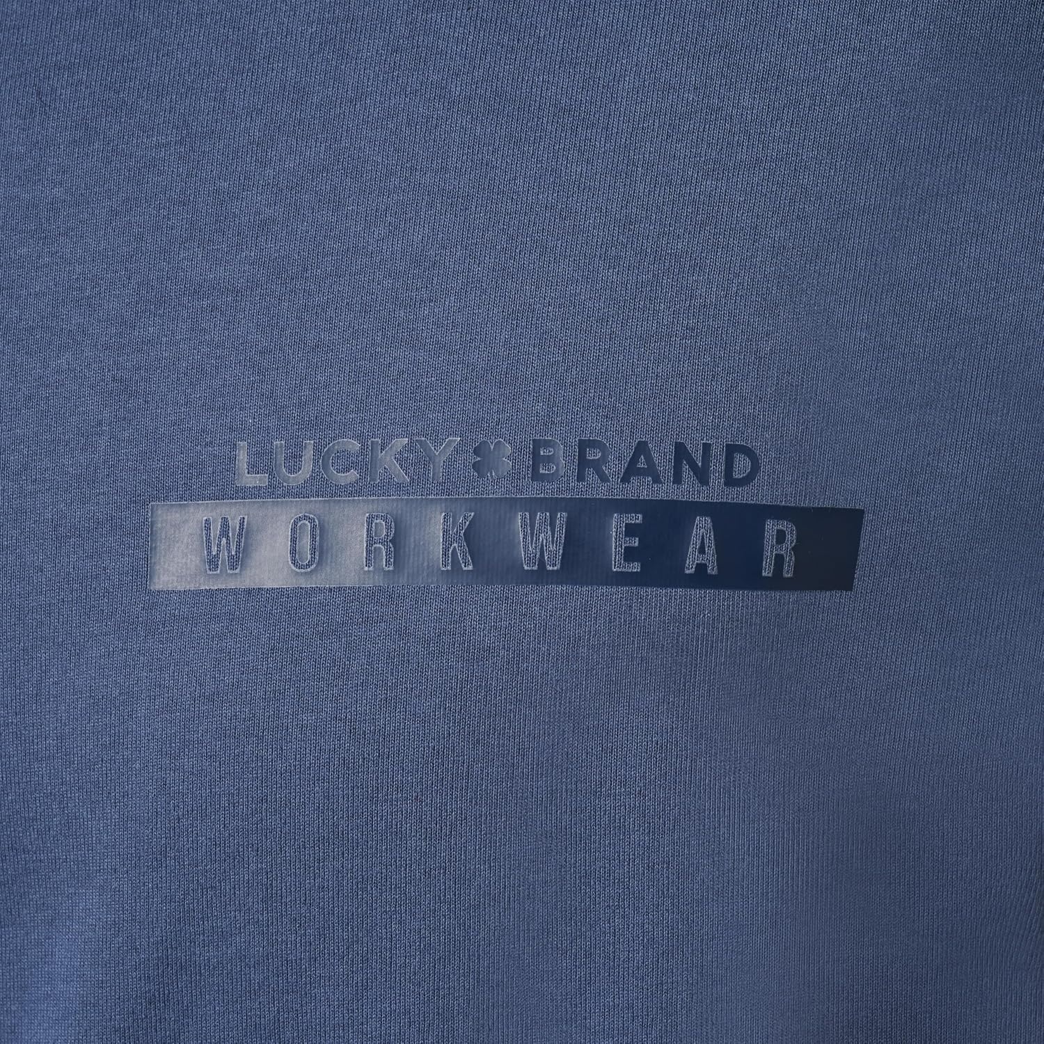 image:imageLucky Brand Mens Mens Short Sleeve Core Logo TShirtWorkwear Blue