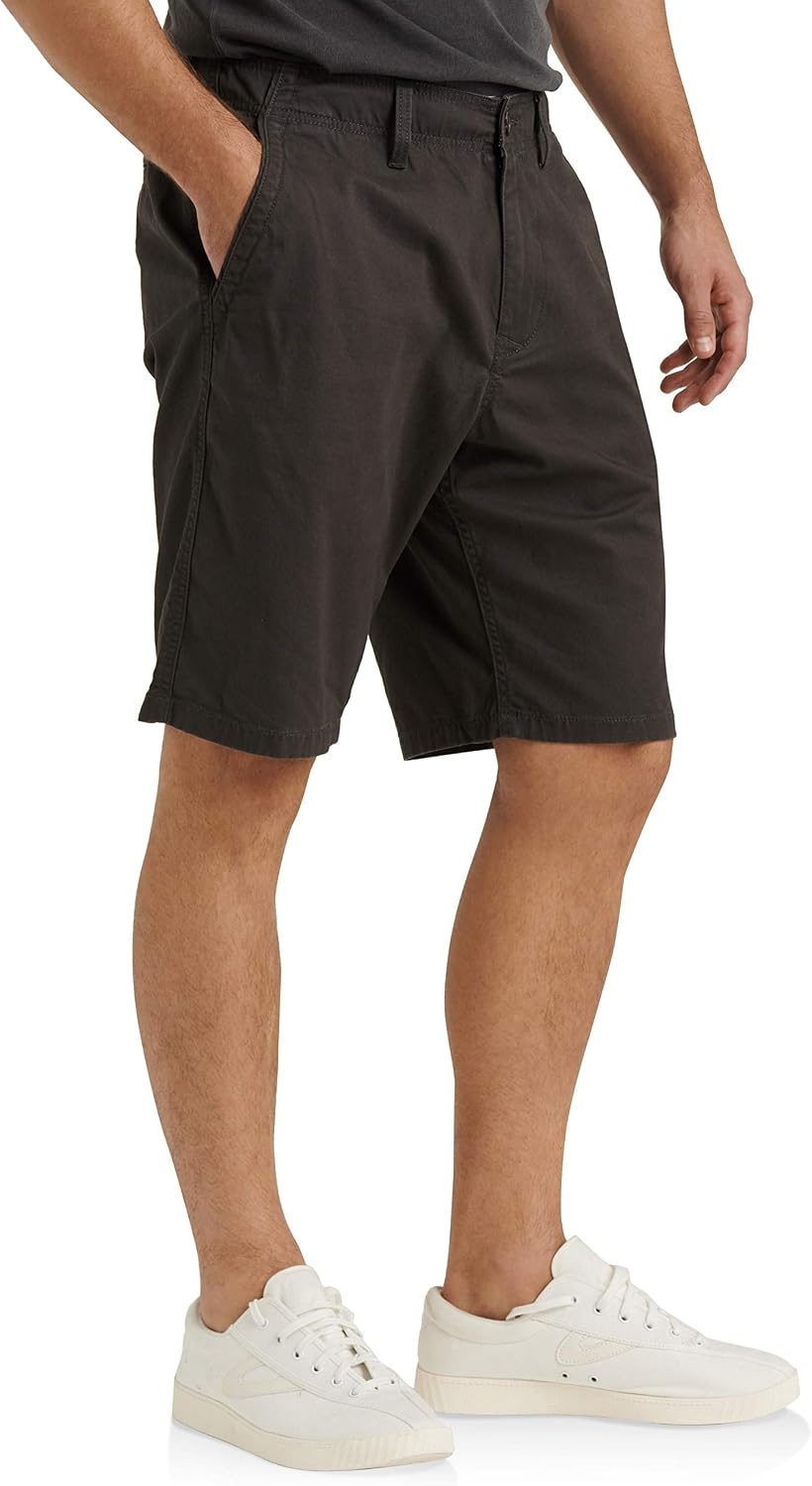 image:imageLucky Brand Mens Printed Flat Front ShortRaven
