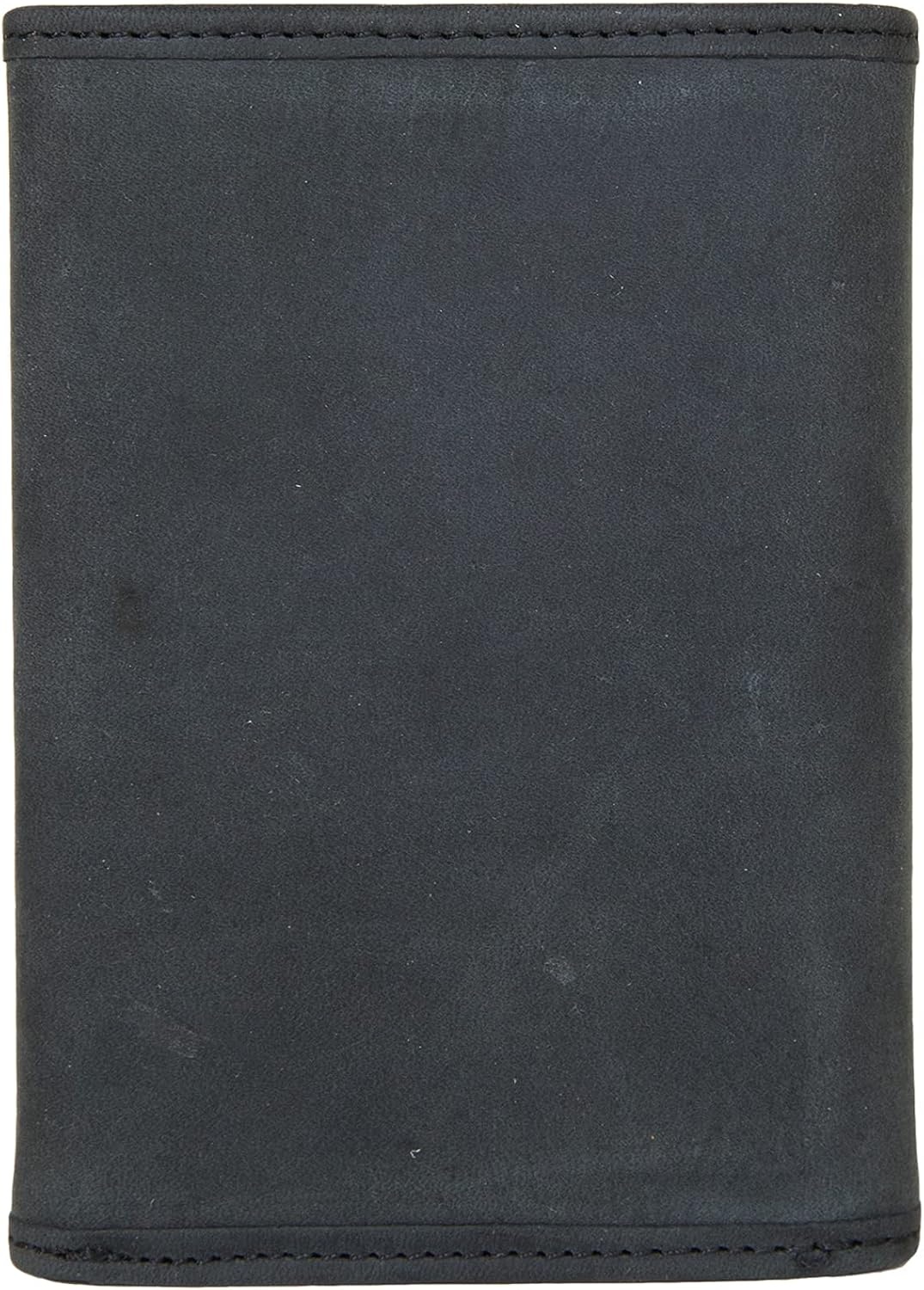 image:imageLucky Brand Mens Smooth Leather Trifold Wallet with RFID Blocking Lining 6 Card Slots and Large Bill Pocket BlackFlag Embossed Leather Black